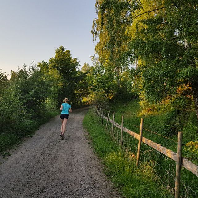 A jogger