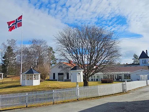 Spiseområde i flygelsalongen