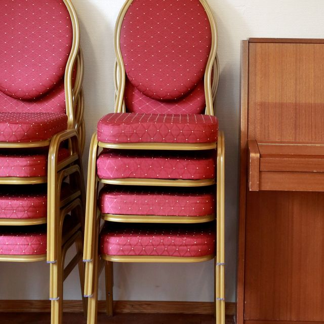 Stabled chairs
