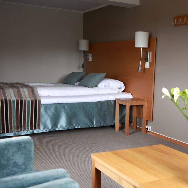 Deluxe room double bed