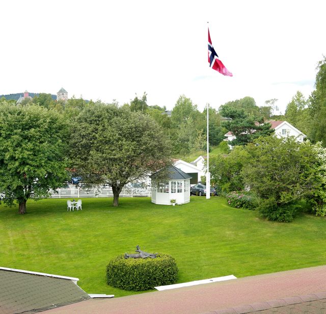 Uteområde, sanner hotell