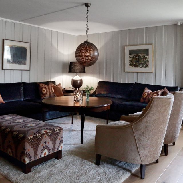 Kongesuite oppholdsrom